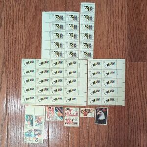 USA Olympics Stamp Collection USPS Vintage New